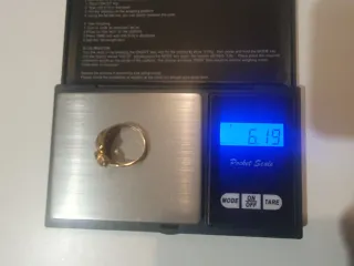 Anello Oro 750 18 kt con pietra 1994
