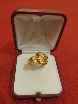 Anello Oro 750 18 kt con pietra 1994