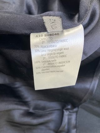 Cappotto Giambattista Valli Alpaca/Lana XS