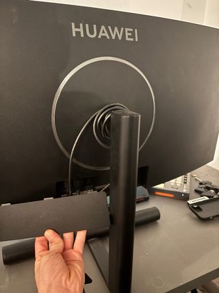 Monitor Curvo Huawei Nero/Blu