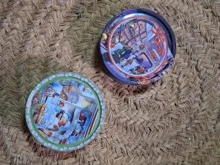 Lote 8 Cajas Metálicas Decorativas