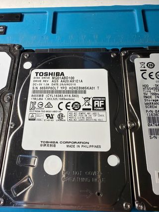 Discos Duros Varios (Hitachi, Seagate, Toshiba, WD