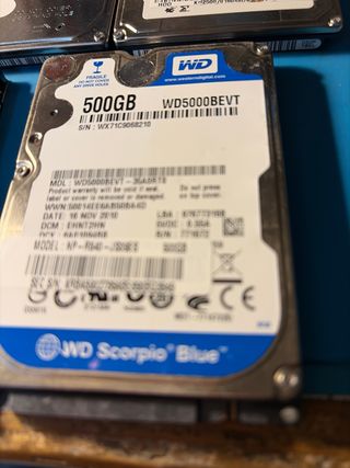 Discos Duros Varios (Hitachi, Seagate, Toshiba, WD