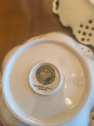 Juego 4 Cuencos Porcelana Rosenthal Molière