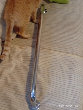 Toallero Acero Inoxidable Cromado