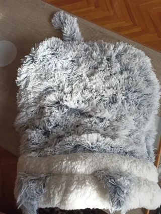 Saco de dormir suave para gato