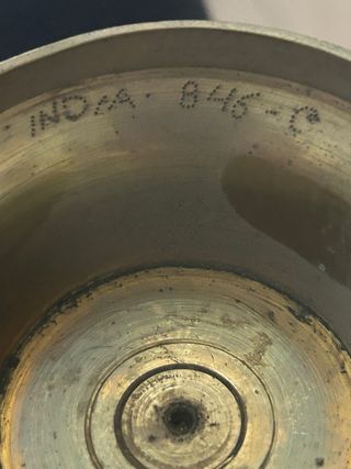 Teiera Indiana Ottone Rosso