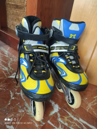 Patines en línea Mitical (talla 35-38)+ equipo de