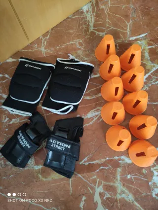 Patines en línea Mitical (talla 35-38)+ equipo de