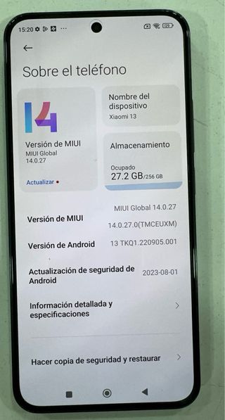Xiaomi 13 Negro