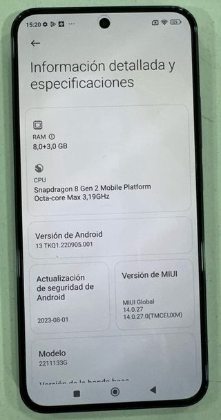 Xiaomi 13 Negro