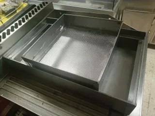 Harinero tamizador para freiduría