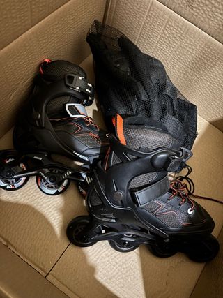 Patines en línea y protecciones Oxelo