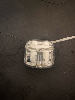 JBL TUNE FLEX GHOST EDITION BLANCO