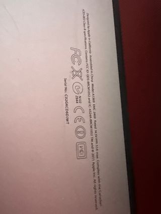 MacBook Air A1369 para piezas