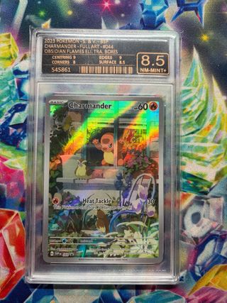 Carta Pokémon Charmander Full Art #044