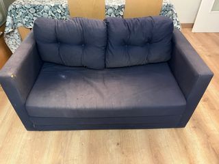 Divano letto a 2 posti IKEA Blu