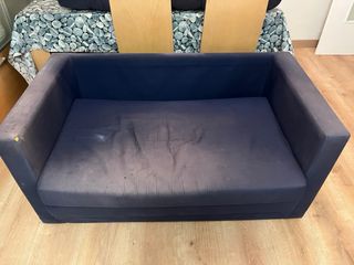 Divano letto a 2 posti IKEA Blu