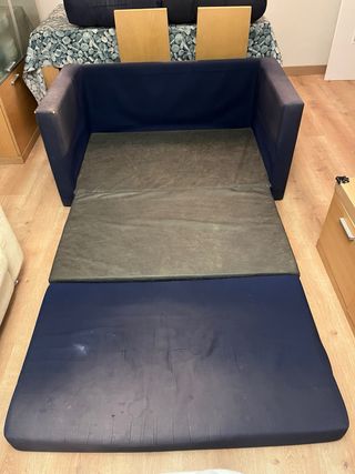 Divano letto a 2 posti IKEA Blu