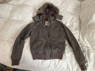 Chaqueta Springfield con capucha y pelo