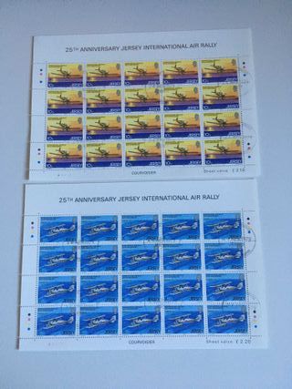 Hojitas de sellos de Islas del Canal (GB)