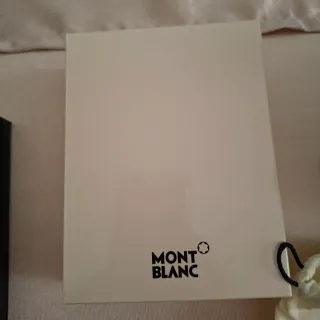 Portachiavi Montblanc Pelle Nera