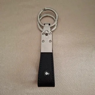 Portachiavi Montblanc Pelle Nera