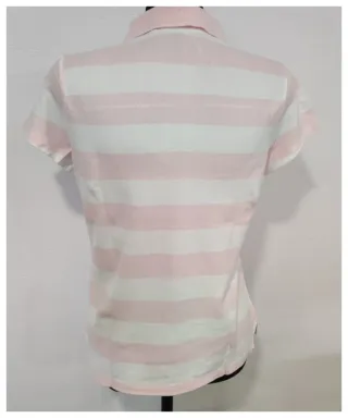 Camiseta Tommy Hilfiger Rayas Rosa Talla M