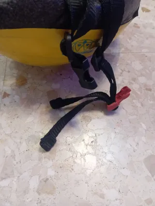 Casco bici niño amarillo