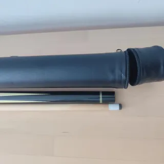 Taco y flecha de billar