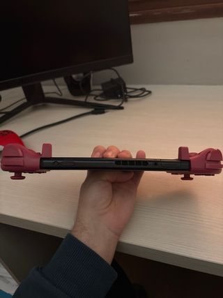 Nintendo Switch Roja Como Nueva+ tarjeta sd128gb