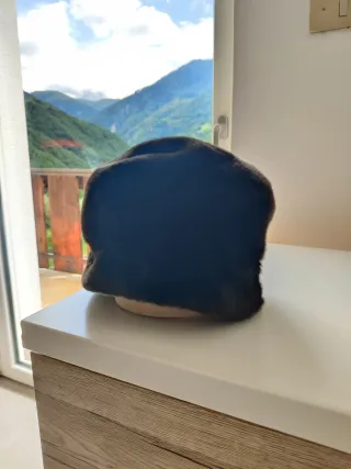 Cappello di pelliccia marrone