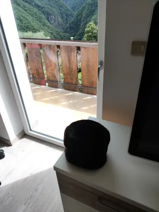 Cappello di pelliccia marrone