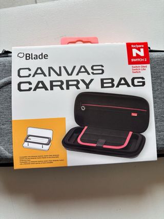 NUEVO!Funda Canvas Carry Bag Nintendo Switch 1 y 2