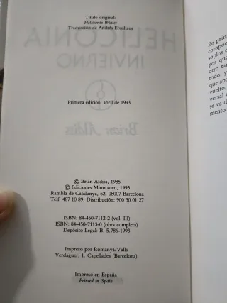 Heliconia (trilogía)