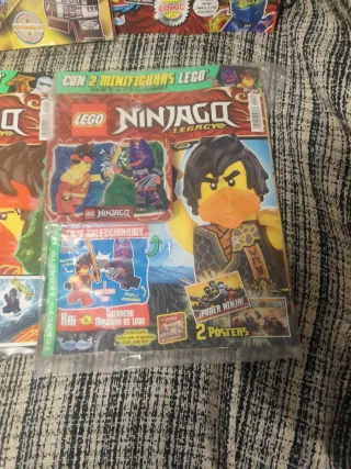 5 Revistas LEGO Ninjago Comic y Legacy