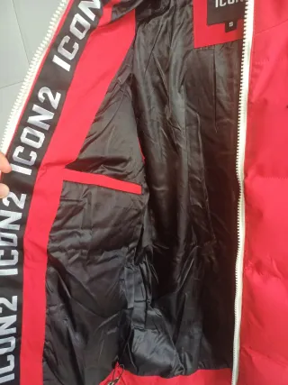 Chaqueta Roja Acolchada ICON2