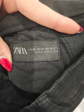 Pantalón hombre negro