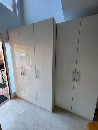 Armario Blanco Grande 150x60x236cm