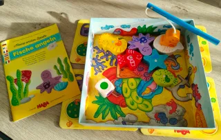 Juego Haba Pescar Peces 2+