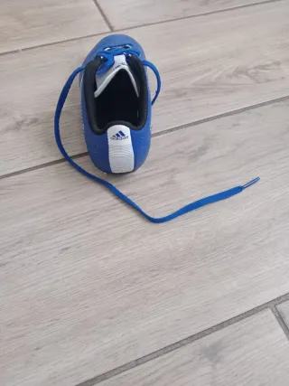 Botas de fútbol Adidas niño blancas