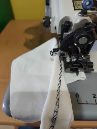 Máquina coser puntada invisible semi-industrial