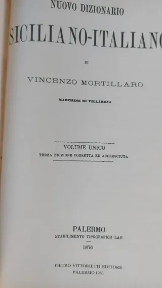 dizionario siciliano italiano vittorietti