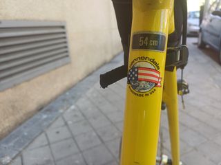 Bicicleta Carretera Cannondale Aluminio