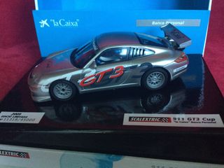 Scalextric Porsche 911 GT3 Cup La Caixa