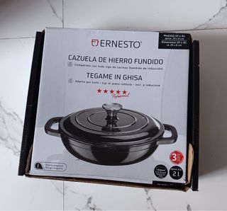 Cazuela Hierro Fundido Ernesto 25cm