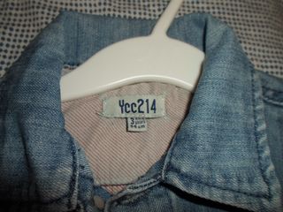 Giubbino jeans YCC214 bimbo