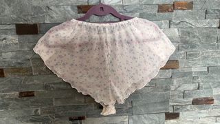 Pijama Lencero Floral Beige y Rosa