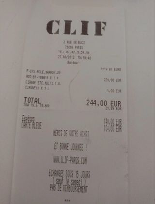 Botines Clif Marrones Talla 39