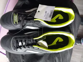 Zapatillas Fútbol Joma Talla 41 Negro/Pistacho